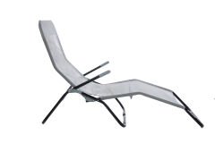 Andoutdoor Tumbona Katlanır Şezlong-GRİ