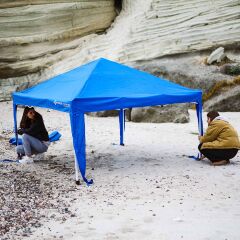 FreeCamp Soria AND1025 240x240cm Pe Otomatik Tente-MAVİ