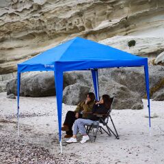 FreeCamp Soria AND1025 240x240cm Pe Otomatik Tente-MAVİ