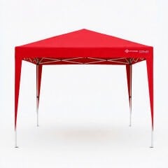 FreeCamp Sevilla AND1024 300x300cm Polyester Otomatik Tente-KIRMIZI