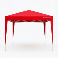 FreeCamp Sevilla AND1024 300x300cm Polyester Otomatik Tente-KIRMIZI