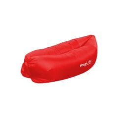 Andoutdoor Pratik Şişme Şezlong- KIRMIZI