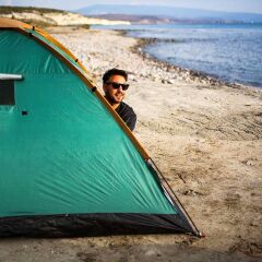 FreeCamp Monodome Plus 4 Kişilik Kamp Çadırı-YEŞİL