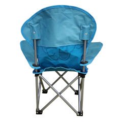 Katlanır Çocuk Sandalyesi Mavi - Fil Desen