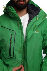 Regatta Everson 3 In 1 Erkek Mont 2XL - Yeşil