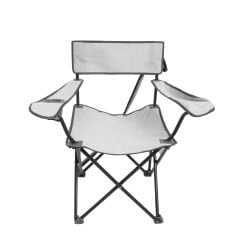 Andoutdoor Sun Pleasure Katlanır Kamp Sandalyesi-BEYAZ