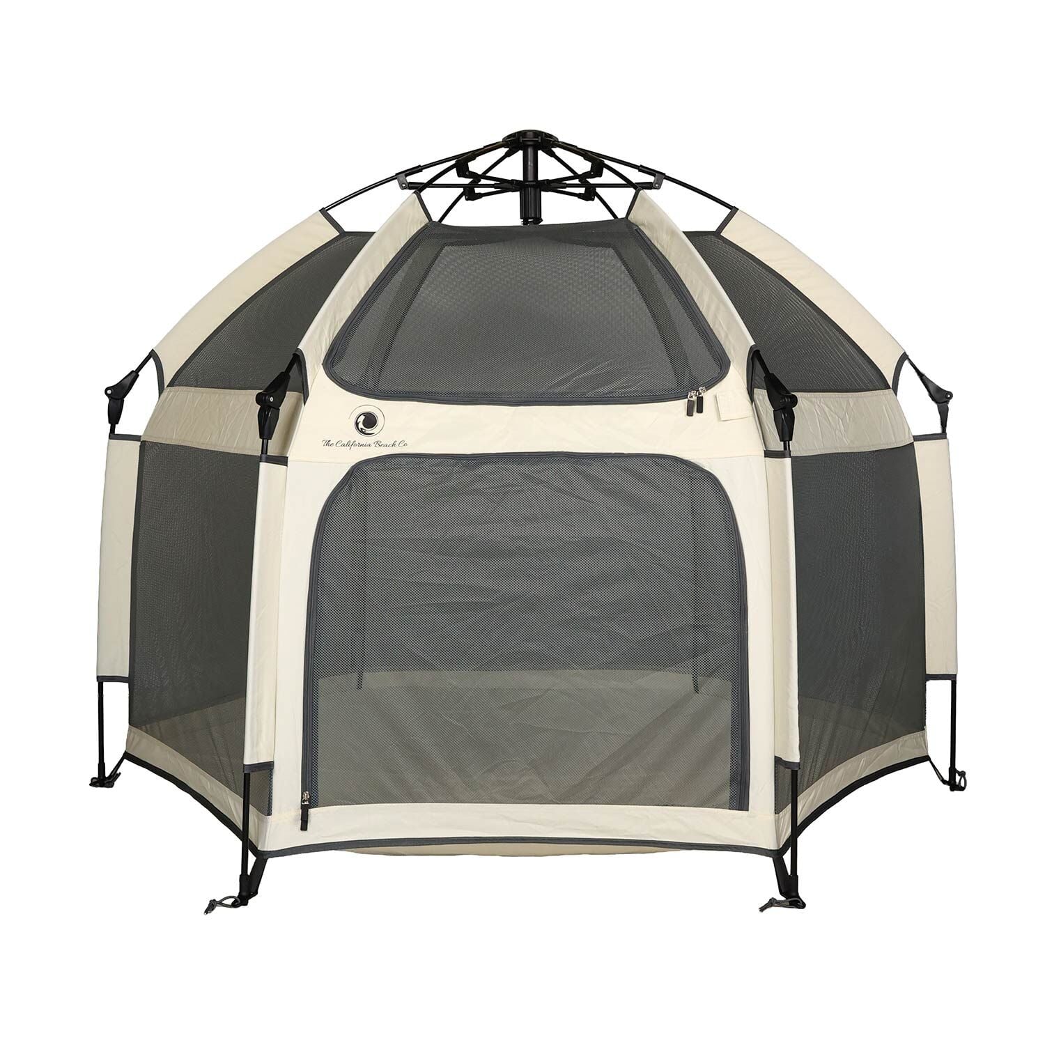 The California Beach Çocuk Çadırı – Fermuarlı 1 Pencere-BEJ