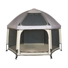 The California Beach Çocuk Çadırı – Fermuarlı 1 Pencere-BEJ