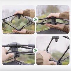 TAWA Otomatik 3 Kişilik Çadır