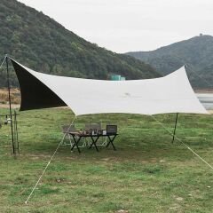 Mobi Garden Hexagon Direkli Canopy Tente 440x440x220cm