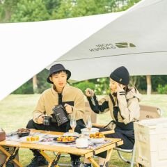 Mobi Garden Hexagon Direkli Canopy Tente 440x440x220cm