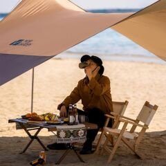 Mobi Garden Hexagon Direkli Canopy Tente 440x440x220cm