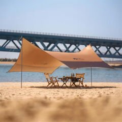 Mobi Garden Hexagon Direkli Canopy Tente 440x440x220cm