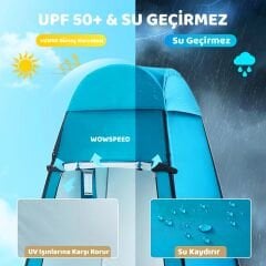 Wowspeed Pop-UP Tuvalet/Duş Çadırı 120x120x190cm