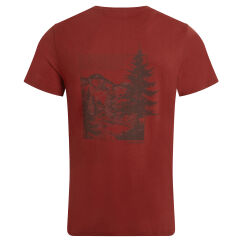 Craghoppers Lucent II SS Erkek T-Shirt-BORDO