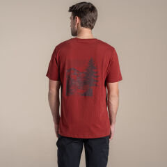 Craghoppers Lucent II SS Erkek T-Shirt-BORDO