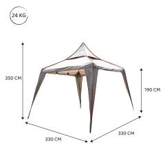 FreeCamp Turbo Suv Canopy 4 Mevsim Tente