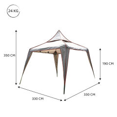 FreeCamp Turbo Suv Canopy 4 Mevsim Tente
