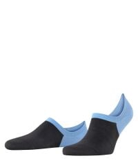 Falke Colour Blend IN AntiSLip Erkek Babet Çorap-MAVİ