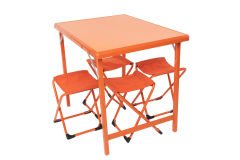 Andoutdoor French 4 Masa ve Sandalye Seti Masamatik