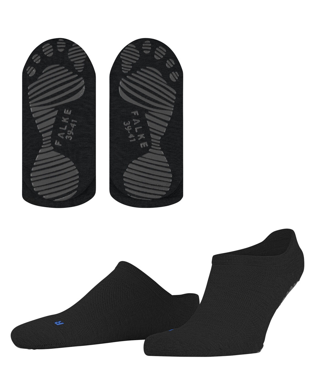 Falke Cool Kick SN CP AntiSlip Çocuk Babet Çorap-SİYAH