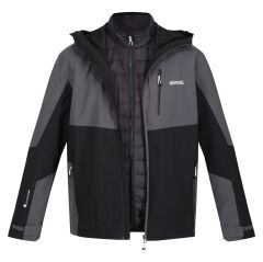 Regatta Wentwood Erkek 3in1 Mont-GRİ