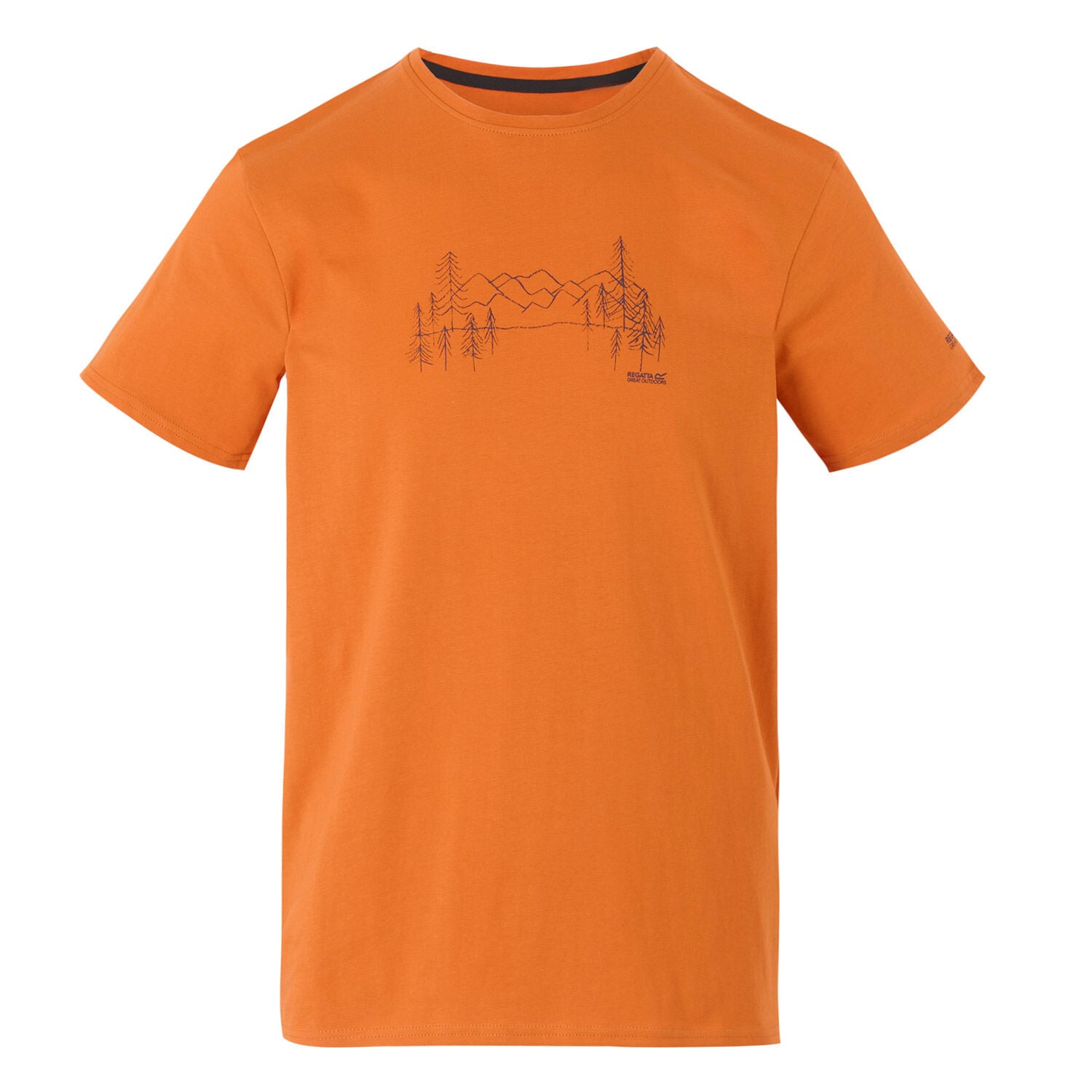 Regatta BreezedV Erkek T-Shirt-TURUNCU