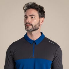 Craghoppers NL Avro Polo Yaka Erkek T-Shirt-LACİVERT-GRİ