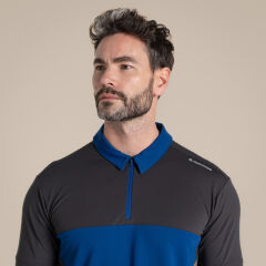Craghoppers NL Avro Polo Yaka Erkek T-Shirt-LACİVERT-GRİ