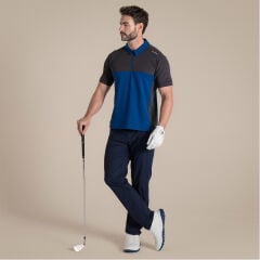 Craghoppers NL Avro Polo Yaka Erkek T-Shirt-LACİVERT-GRİ