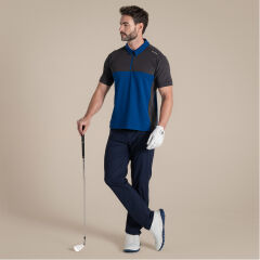 Craghoppers NL Avro Polo Yaka Erkek T-Shirt-LACİVERT-GRİ
