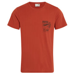 Craghoppers Sabden SS Erkek T-Shirt-KIRMIZI