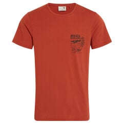 Craghoppers Sabden SS Erkek T-Shirt-KIRMIZI
