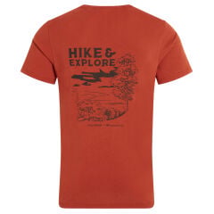 Craghoppers Sabden SS Erkek T-Shirt-KIRMIZI