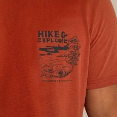 Craghoppers Sabden SS Erkek T-Shirt-KIRMIZI