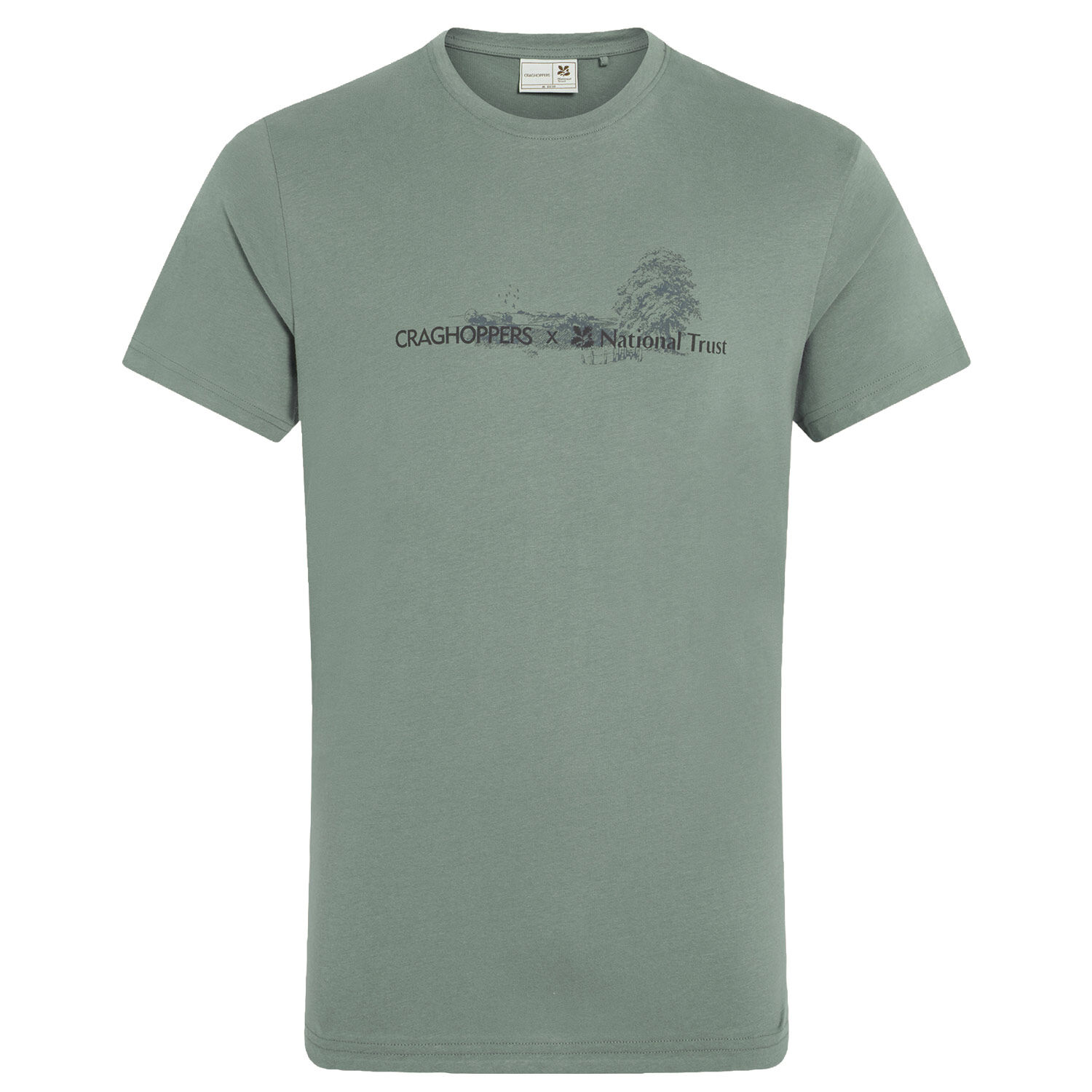 Craghoppers Sabden SS Erkek T-Shirt-YEŞİL
