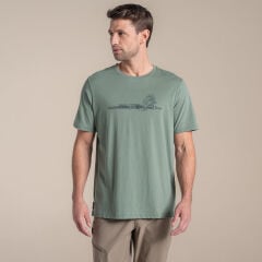 Craghoppers Sabden SS Erkek T-Shirt-YEŞİL