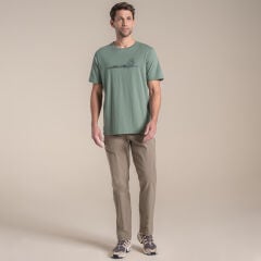 Craghoppers Sabden SS Erkek T-Shirt-YEŞİL