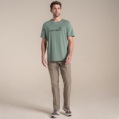 Craghoppers Sabden SS Erkek T-Shirt-YEŞİL