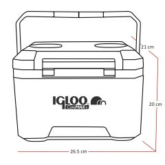 IGLOO CoreMAX 5 Buzluk 5 Litre