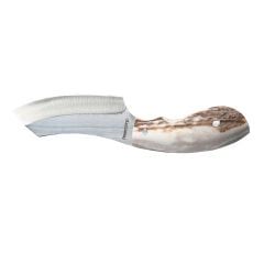 FreeCamp Geyik Boynuzu Kabza Satır Kolye 16cm Avcı Bıçağı