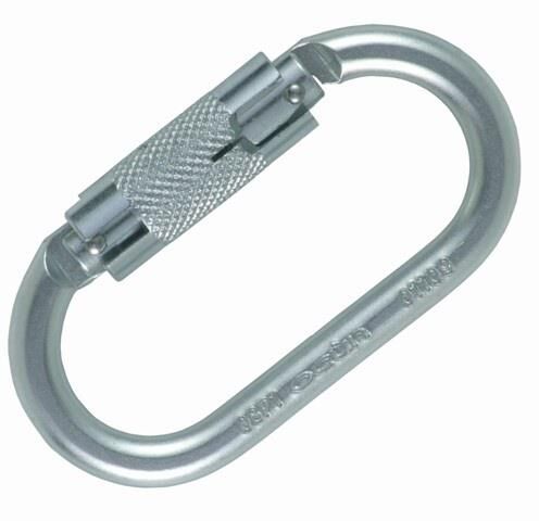 Ocun Oval Twist -Lock Steel Karabina