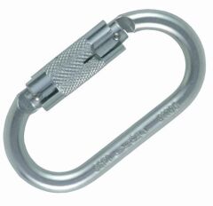 Ocun Oval Twist -Lock Steel Karabina