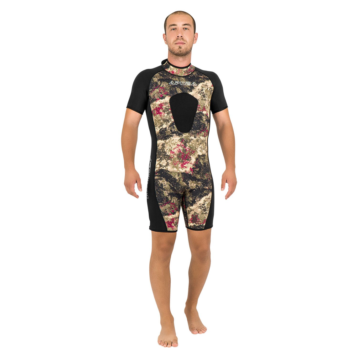Apnea Shorty Dalış Elbisesi-SİYAH