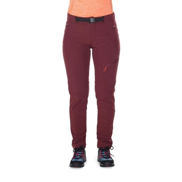 Berg Midi Trekking Kadın Pantolon S - BORDO