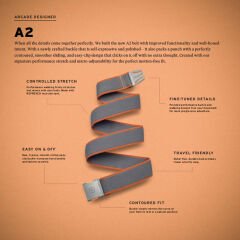 Arcade Carto A2 Stretch Kemer-YEŞİL
