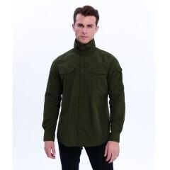 FreeCamp Odina Erkek Gömlek-YEŞİL