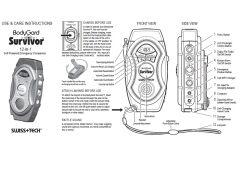 Swisstech BodyGard Survivor 12 In 1 Otomatik Acil Durum Rehberi