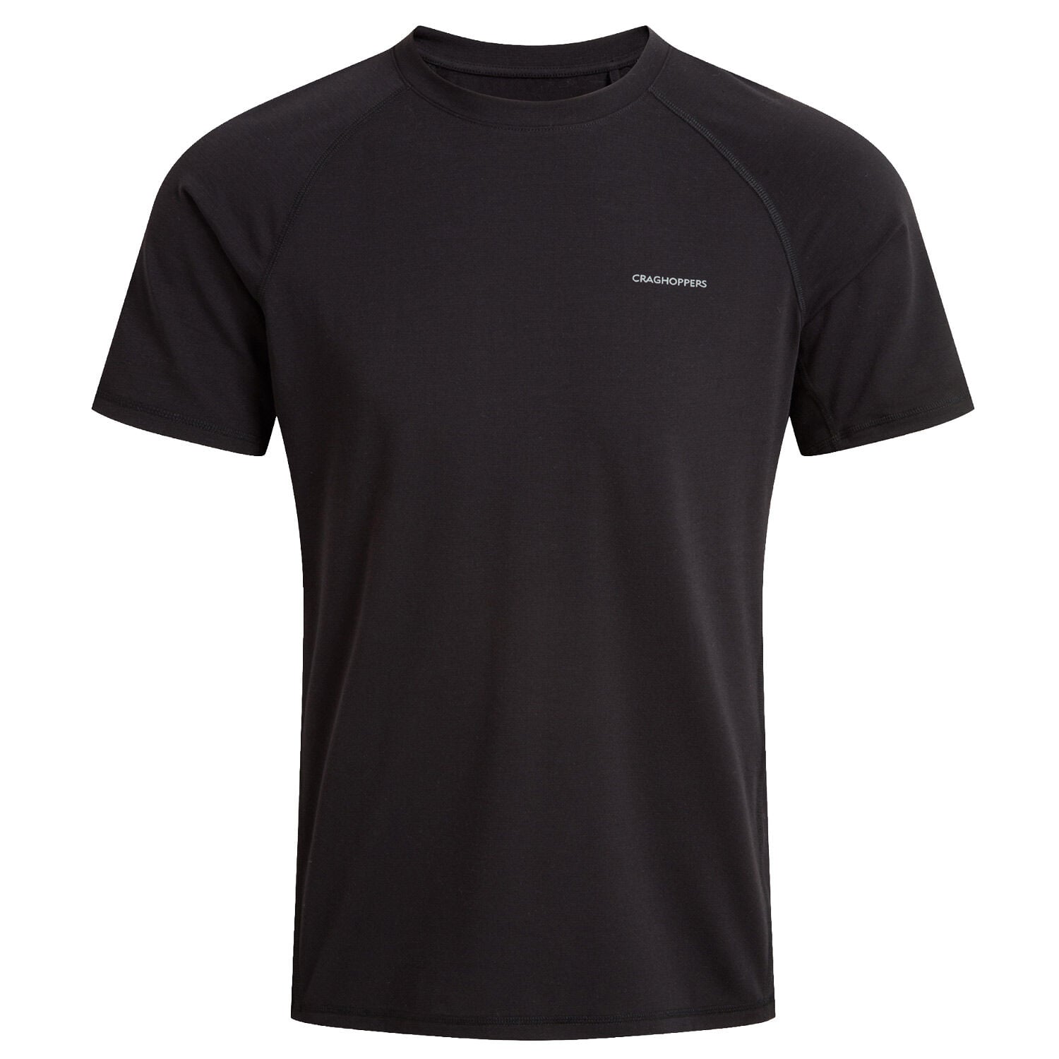 Craghoppers Dynamic SS Erkek T-Shirt-SİYAH