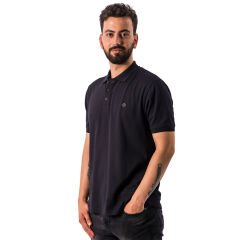 FreeCamp Breeze Erkek Polo T-Shirt-SİYAH